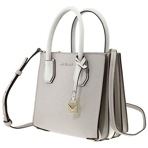 michael kors mercer grey bag|Michael Kors mercer crossbody bag.